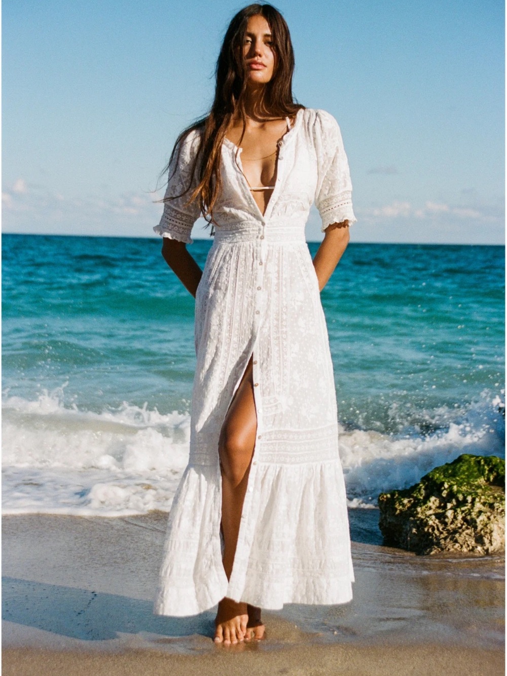 LoveShackFancy Minka heritage maxi dress